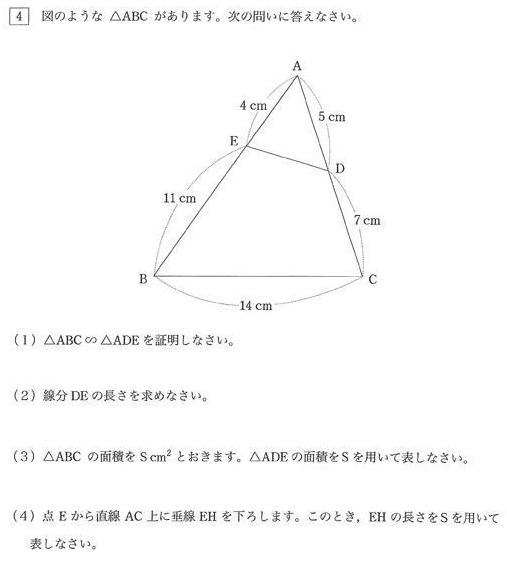 保善高校数学入試問題解説2025平面図形